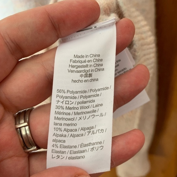 Vintage J Crew black label Natural fibers size XL women’s long sleeve - Picture 8 of 13